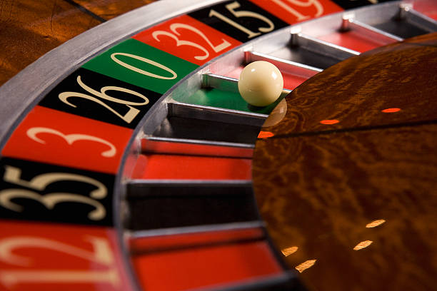 Live roulette table with HD multi-camera feed